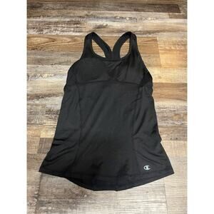 Champion Black keyhole back activewear tank